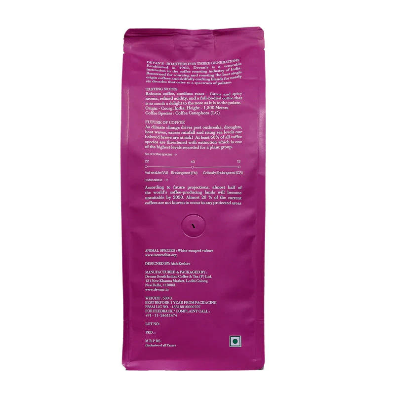 Robusta Kaapi Royale — medium roasted roast Robusta coffee