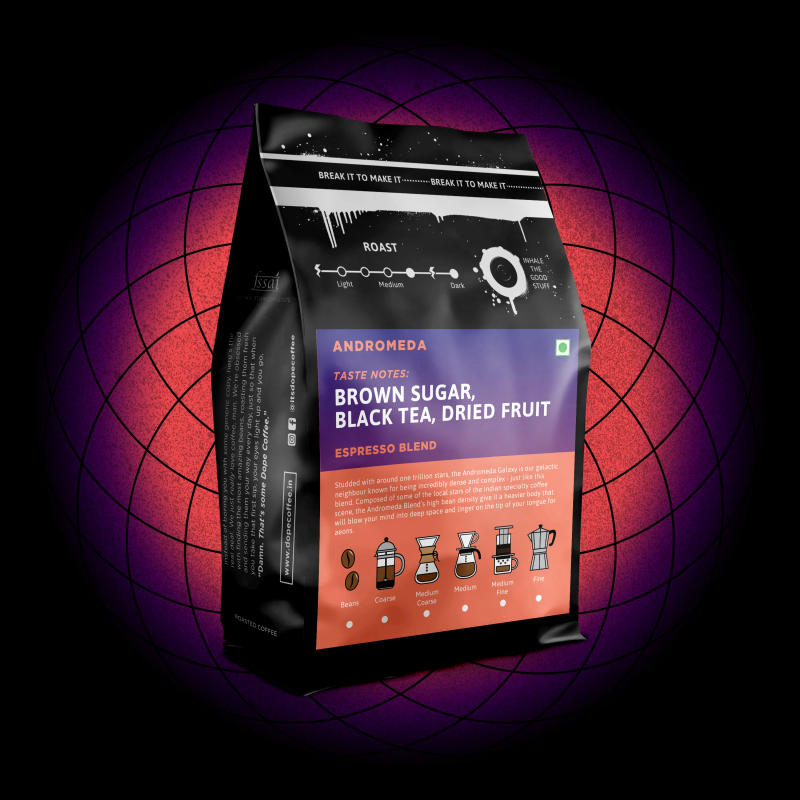 Andromeda — MEDIUM DARK roast coffee