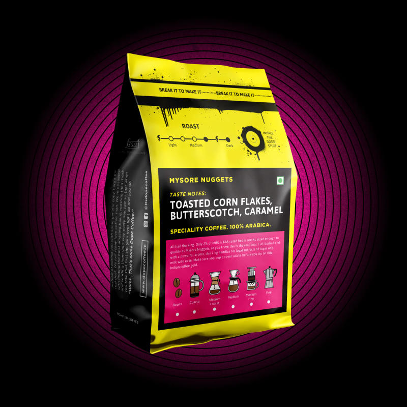 Mysore Nuggets — LIGHT MEDIUM roast Arabica coffee