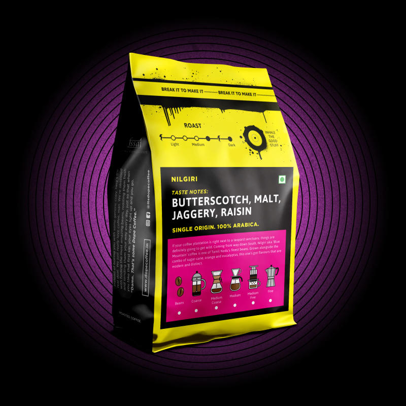 Nilgiri — MEDIUM roast Arabica coffee from Nilgiri Hills