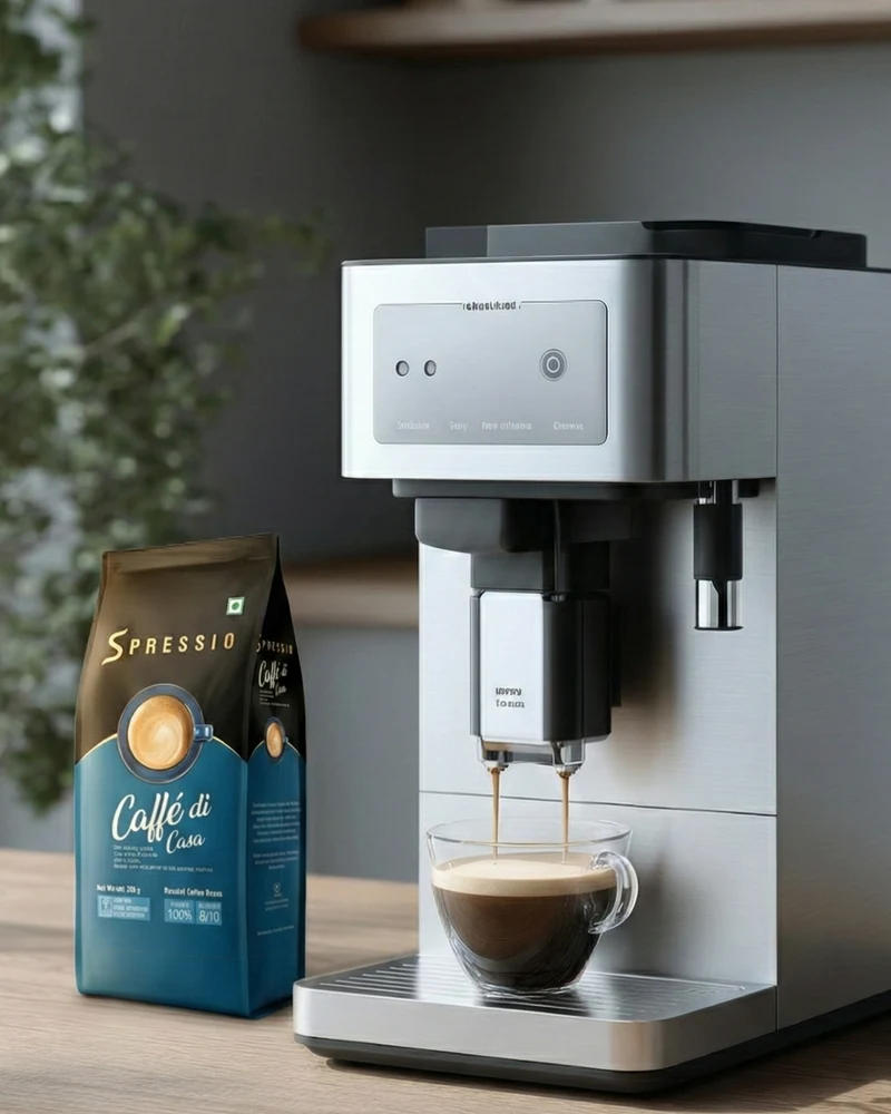 Spressio Caffè Di Casa Dark Roast Coffee Beans, 100% Arabica — dark roast roast Arabica coffee