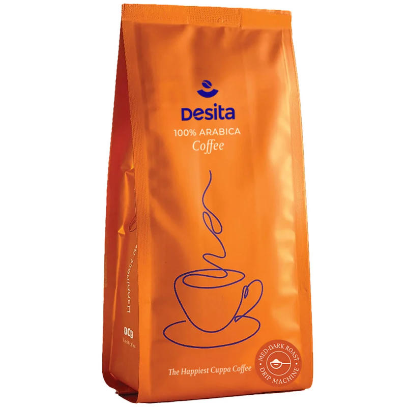 Desita 100% Arabica Beans, for Drip Machine — crafted at our in-house roastery roast Arabica coffee
