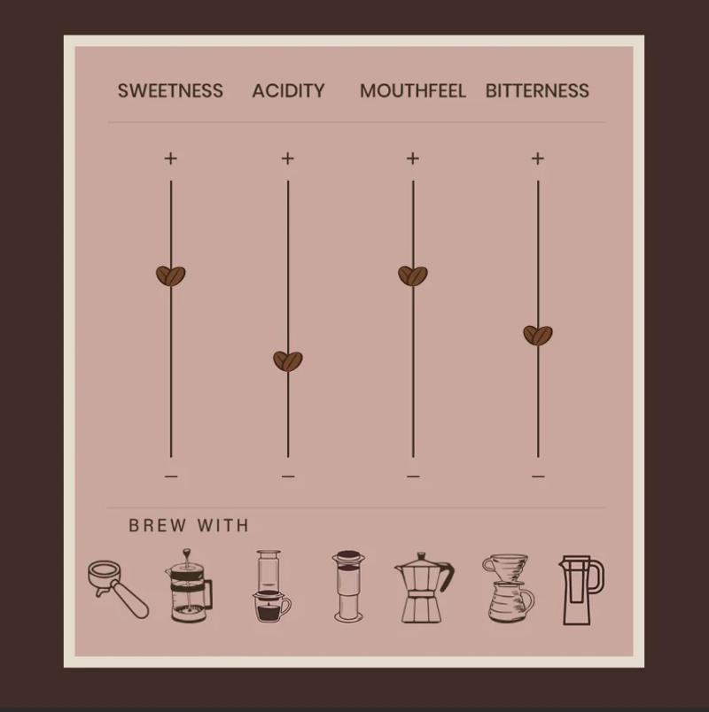 Baarbara Washed AA — medium dark roast roast Arabica coffee from Karnataka