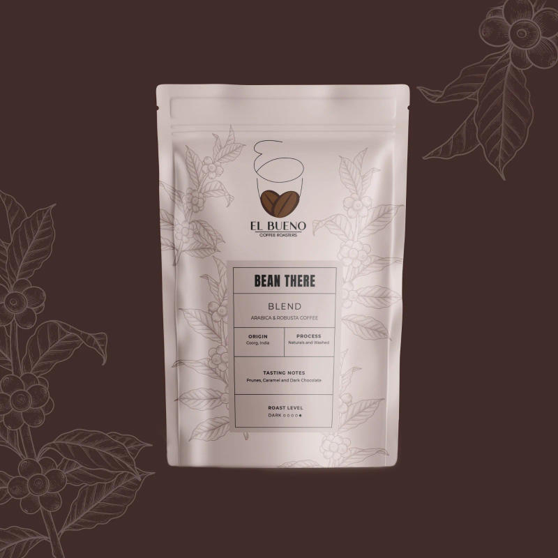 Bean There — dark roast Blend coffee from Chikkamagaluru
