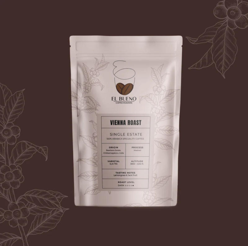 Vienna Roast — medium-roast roast Arabica coffee from Baba Budangiri