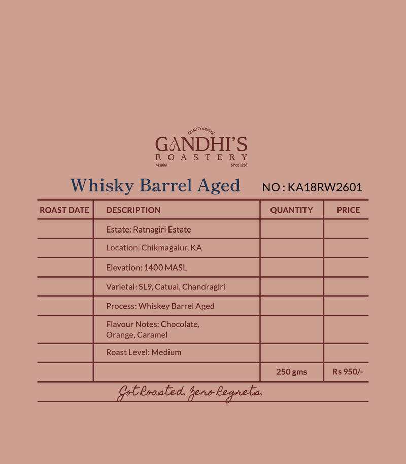 gandhis-labelswhiskey-barrel-front
