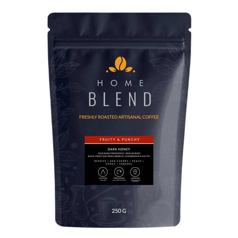 Dark Honey - Light to Medium Roast — Medium Roast roast Arabica coffee from Chikkamagaluru
