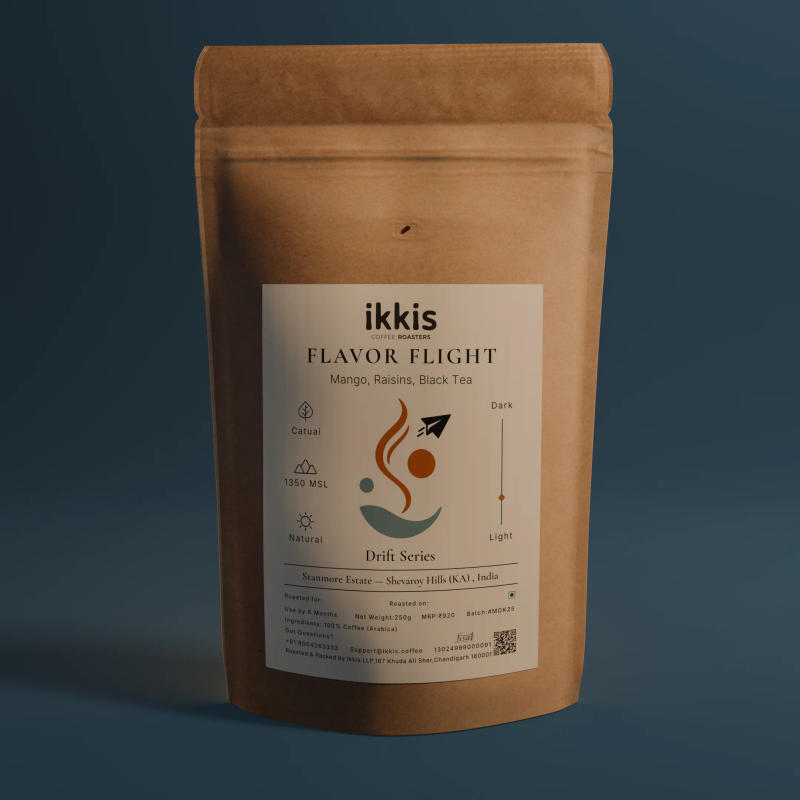 Flavor Flight — Light roast Arabica coffee from Shevaroy Hills