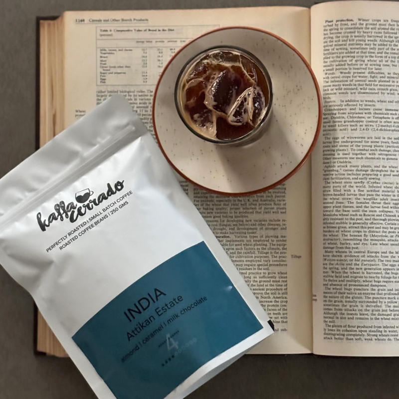 Attikan Estate — 4/10 - Light roast Arabica coffee from Chikkamagaluru