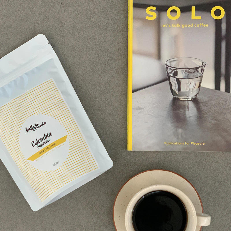 Colombia Supremo — Medium Dark roast Arabica coffee from Bucaramanga