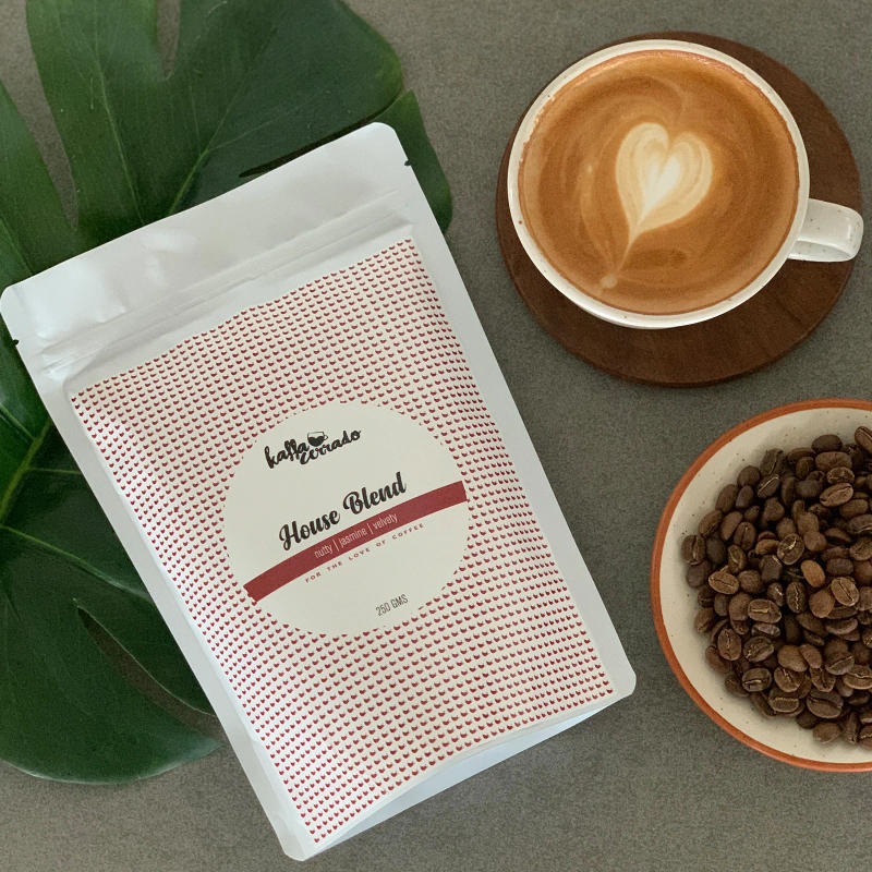 House Blend — Medium roast Blend coffee from India, Brazil And Ethiopia