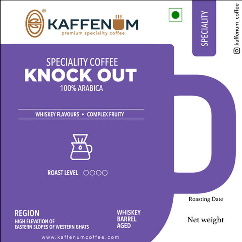 Whiskey Aged - Knockout — Arabica coffee