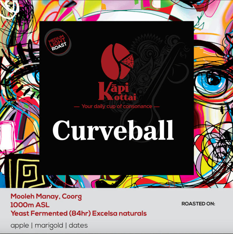 Curveball — light roast Excelsa coffee