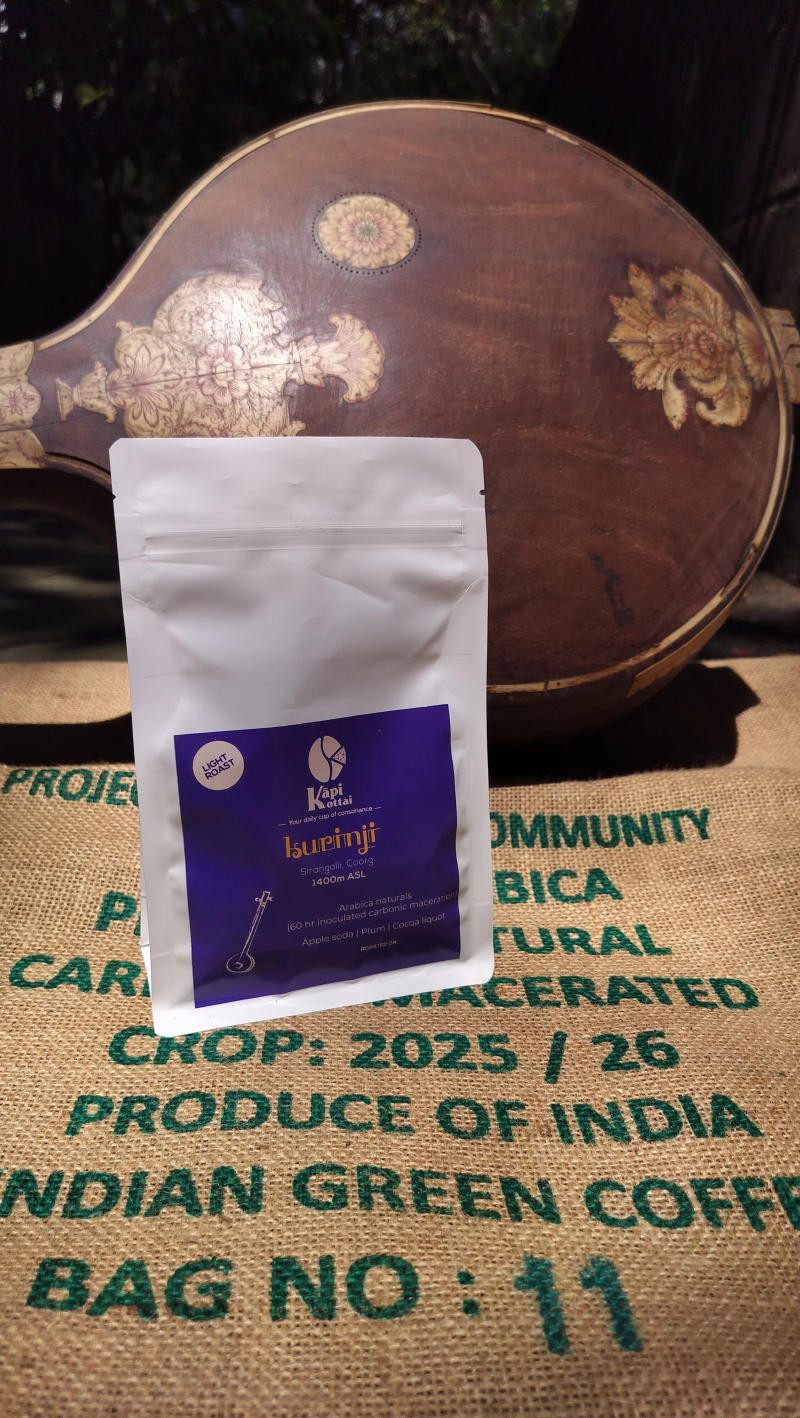 Kurinji — Arabica coffee from Pushpagiri Range Of Coorg