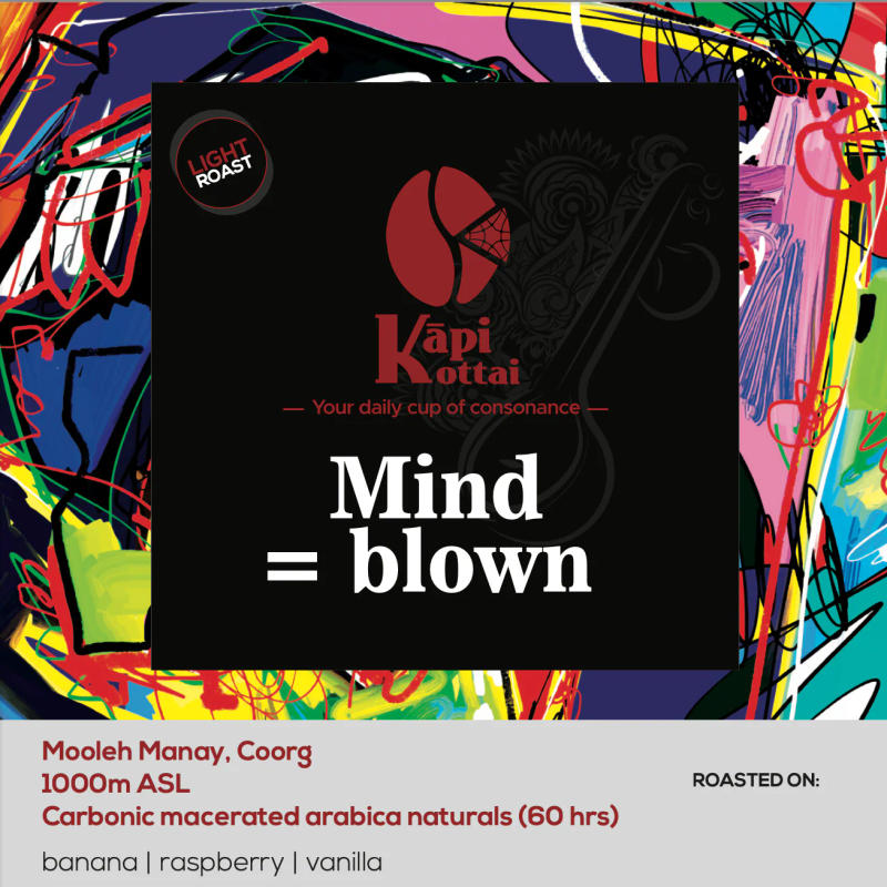 Mind = Blown — light roast roast Arabica coffee
