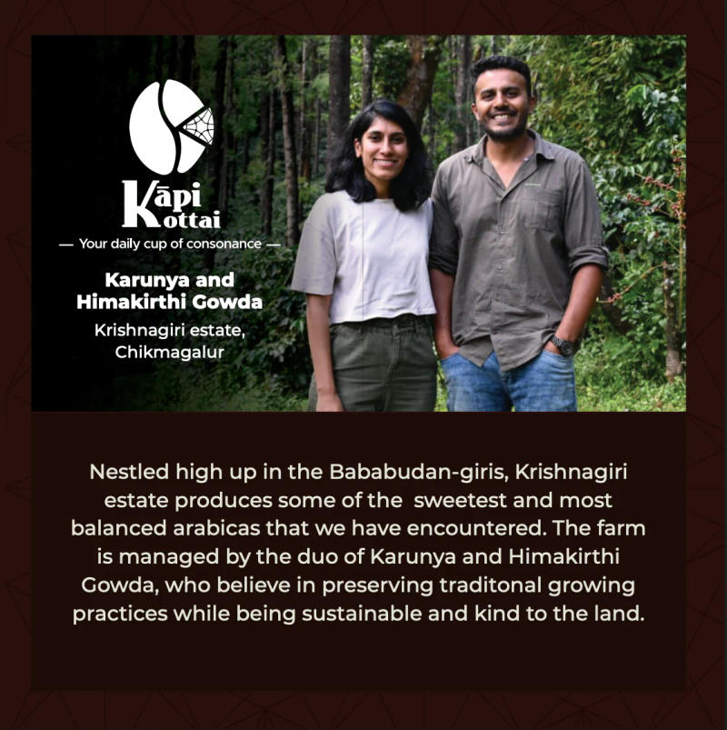 Tōdi — dark roast roast Arabica coffee from Chikmagalur