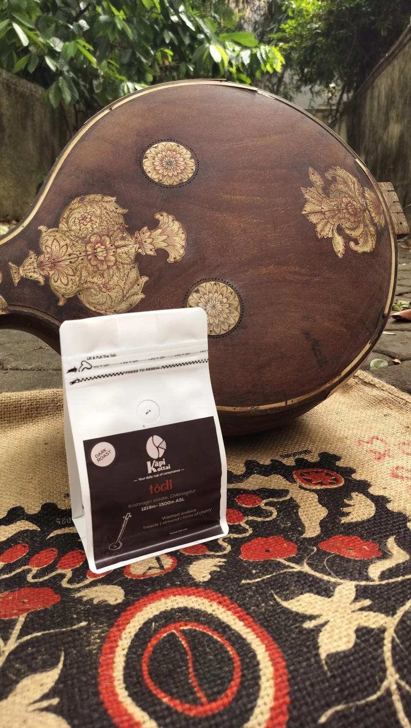 Tōdi — dark roast roast Arabica coffee from Chikmagalur