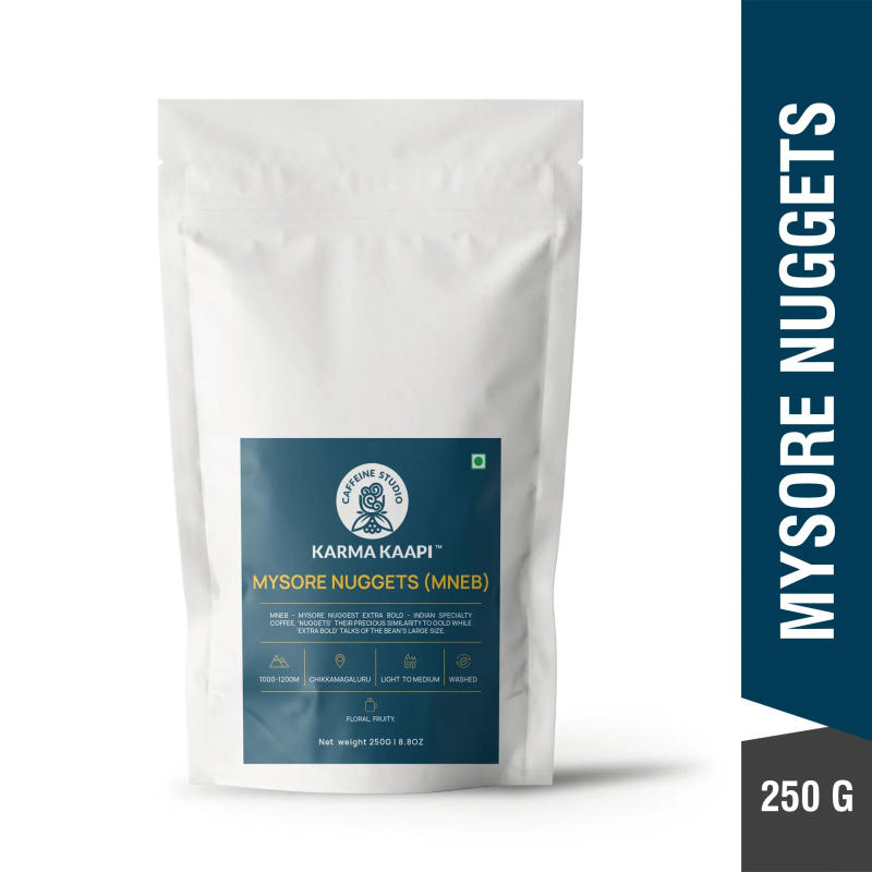 Karma [Nuggets] — Light roast roast Arabica coffee from Chikmagalur