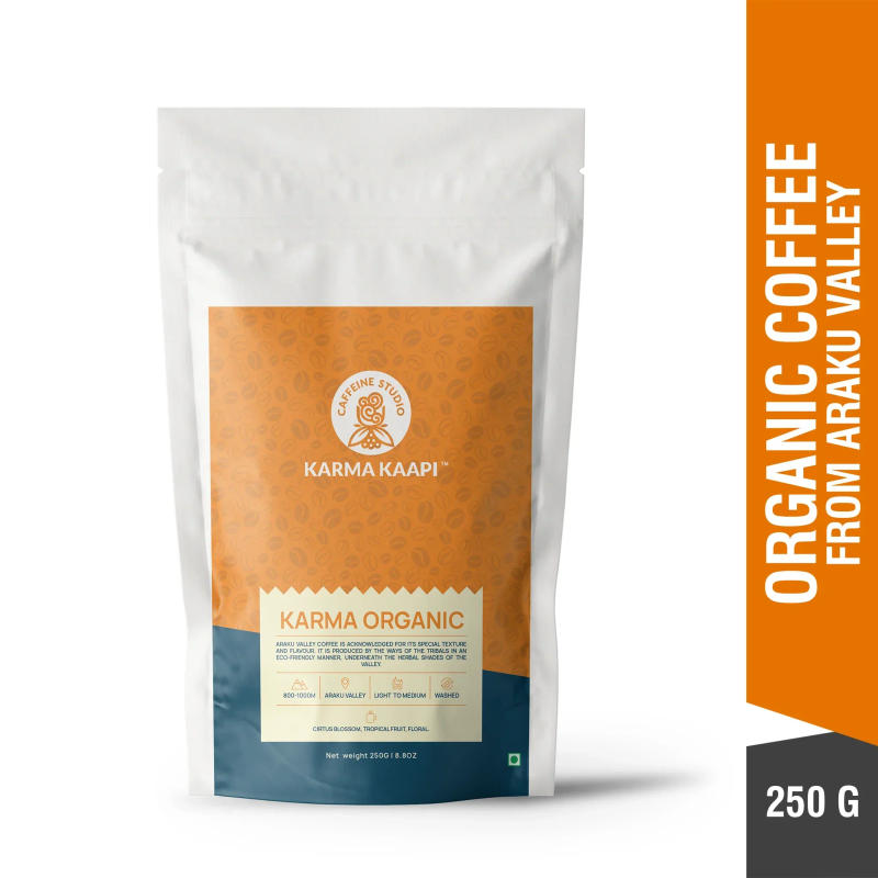 Organic Araku Valley — Light to Medium roast Arabica coffee from Araku Valley