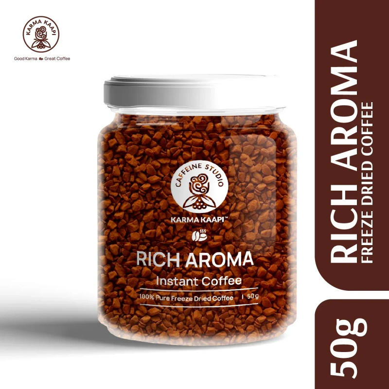 Rich Aroma - Freeze Dried — dark roast Arabica coffee