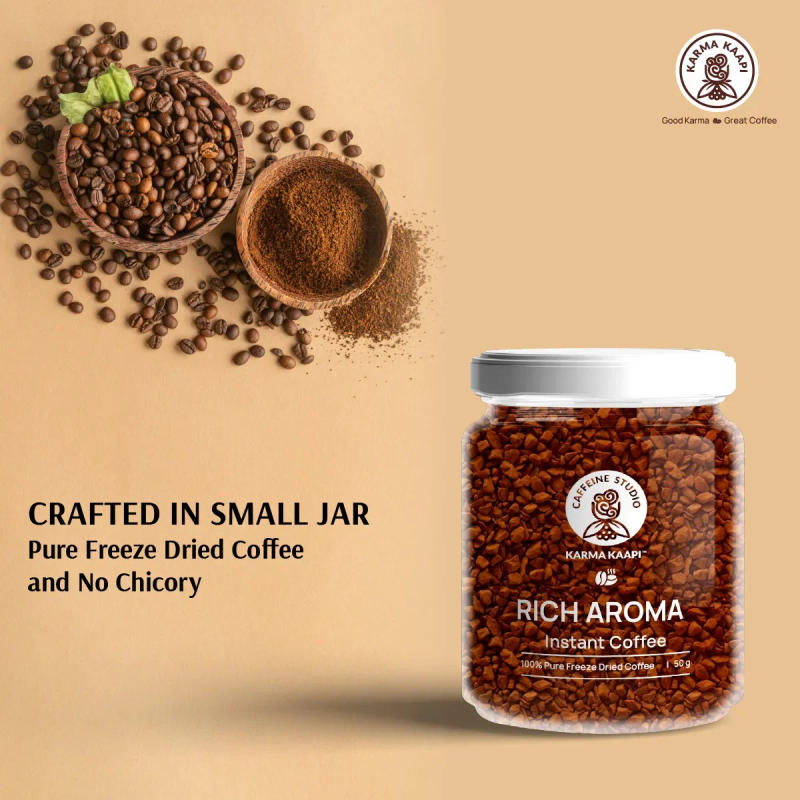 Rich Aroma - Freeze Dried — dark roast Arabica coffee