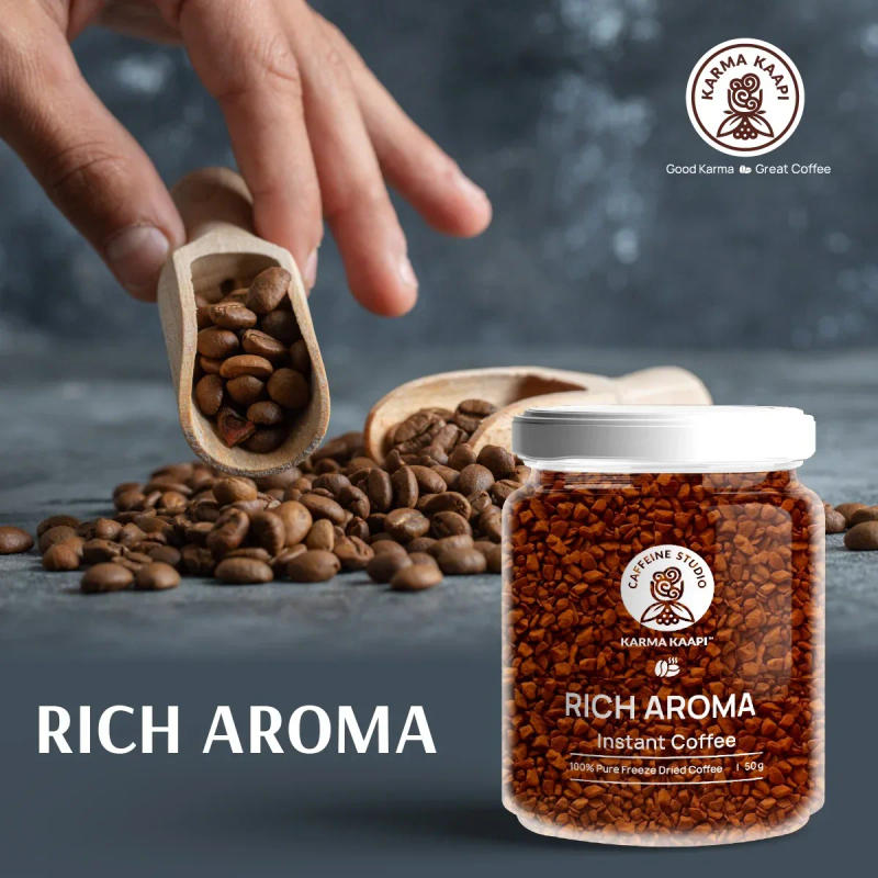 Rich Aroma - Freeze Dried — dark roast Arabica coffee