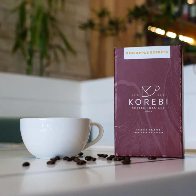 Pineapple Express — medium roast roast Arabica coffee from Baba Budangiri, Chikmagalur