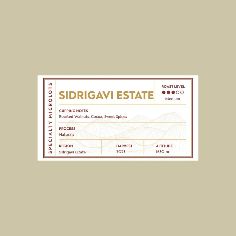 Sidrigavi Estate — medium roast roast Arabica coffee from Chikmagalur