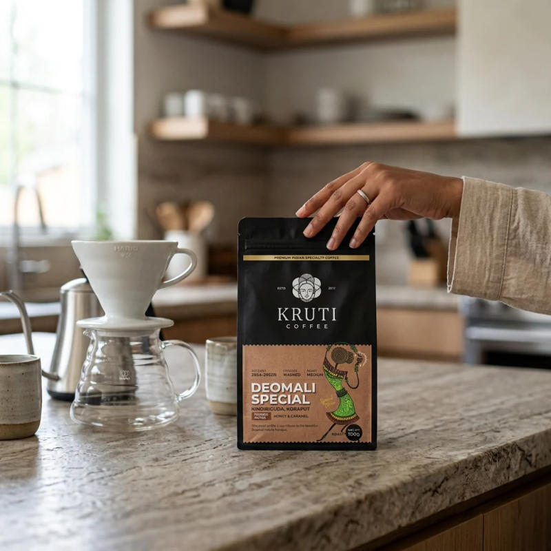 Deomali Special Trial Pack — MEDIUM roast Arabica coffee from Kindiriguda, Koraput