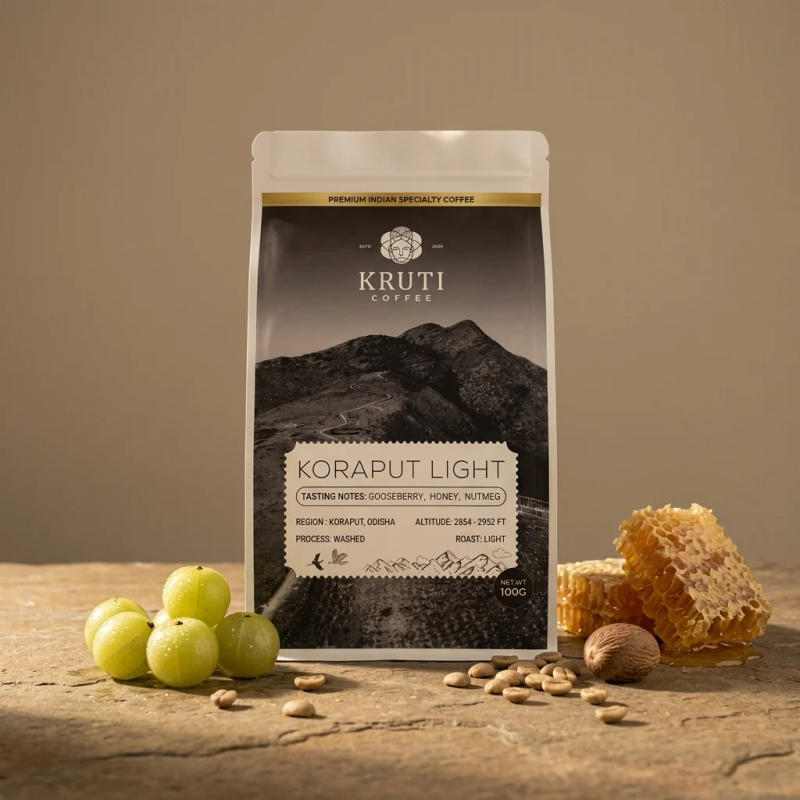 Koraput Light Trial Pack — Light roast Arabica coffee from Koraput