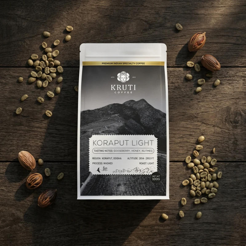 Koraput Light Trial Pack — Light roast Arabica coffee from Koraput