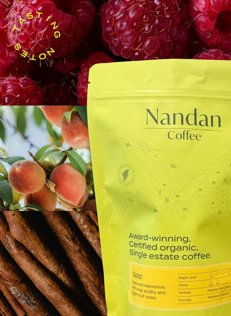 Gold Light Roast — light roast Arabica coffee from Kodaikanal