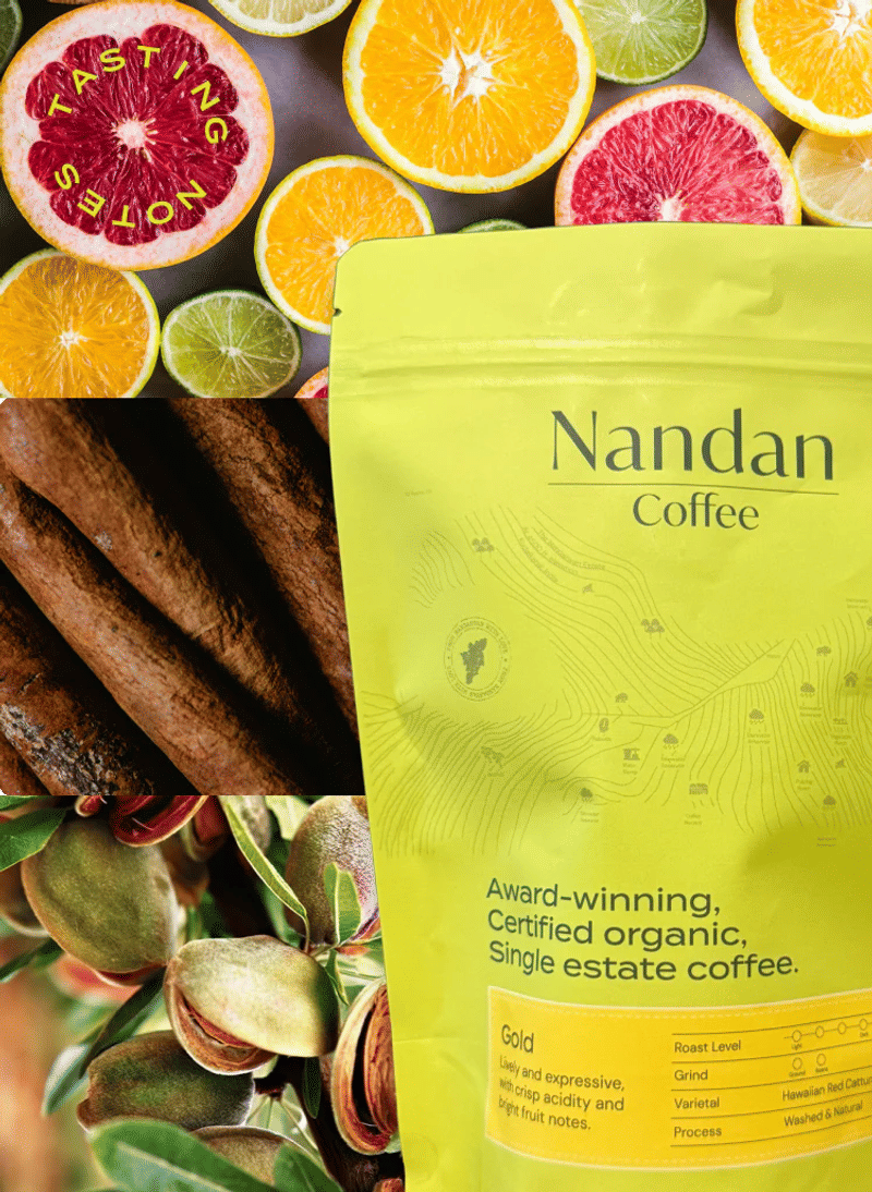Gold Medium Roast — medium roast Arabica coffee from Kodaikanal