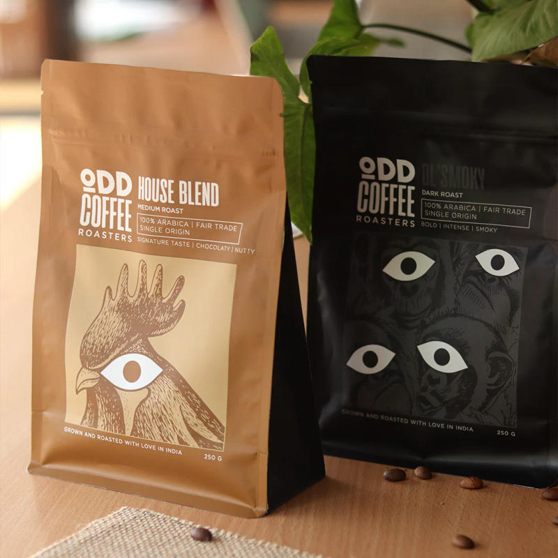 House Blend 60:40 Medium Roast Beans — Medium Roast roast 60% Arabica, 40% Robusta coffee