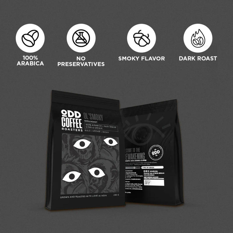 Ol' Smoky Dark Roast Beans — Dark Roast roast Arabica coffee