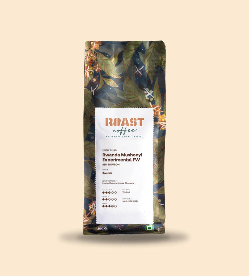 Rwanda Mushonyi Experimental Fw — medium-light roast Arabica coffee from Rwanda