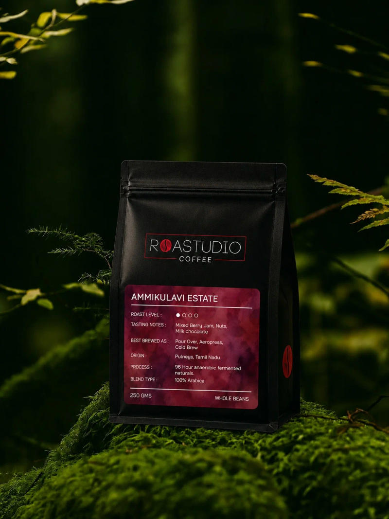 Ammikulavi Estate — light roasted roast Arabica coffee from Tamil Nadu