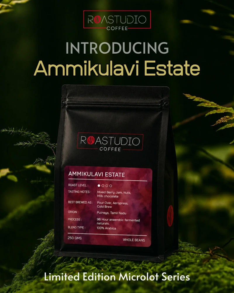 Ammikulavi Estate — light roasted roast Arabica coffee from Tamil Nadu