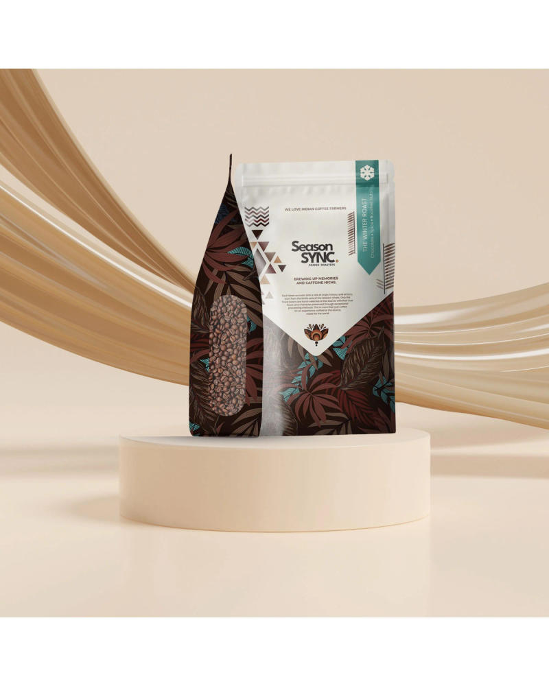 The Winter Roast — MEDIUM DARK ROAST roast 60% Arabica, 40% Robusta coffee