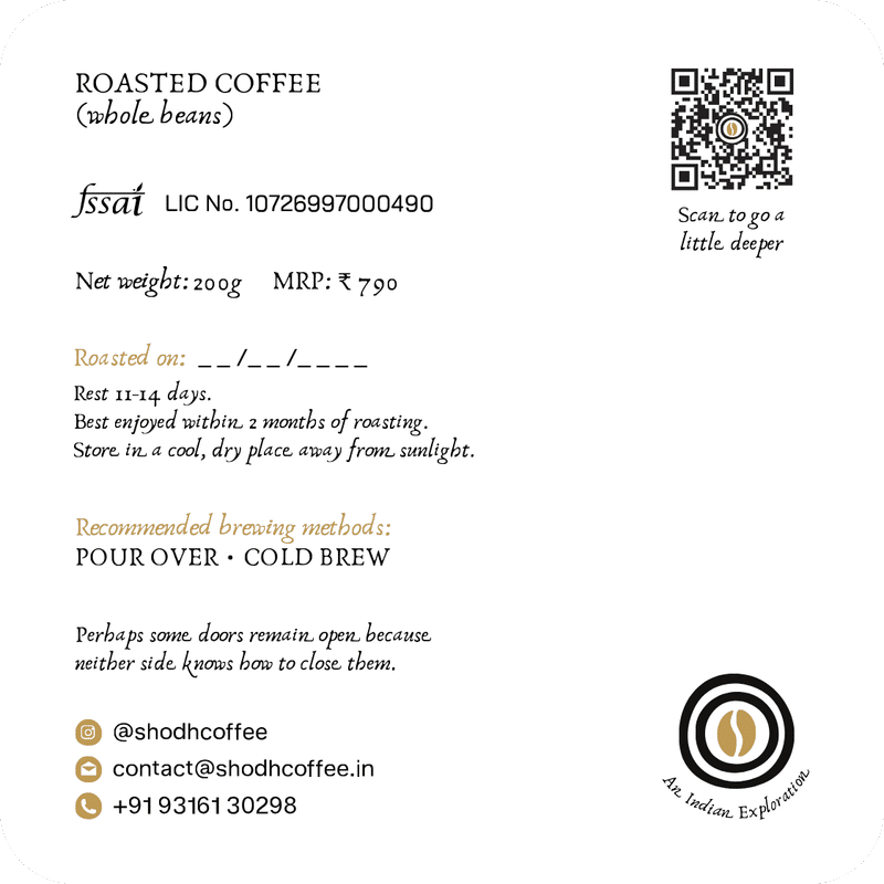 Shodh Coffee™ | India