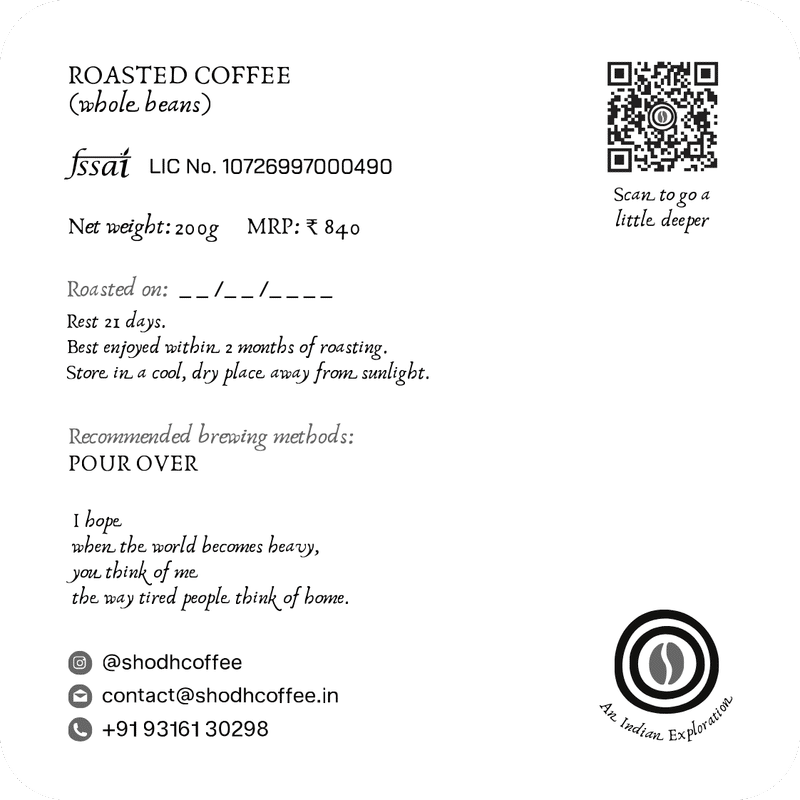 Shodh Coffee™ | India