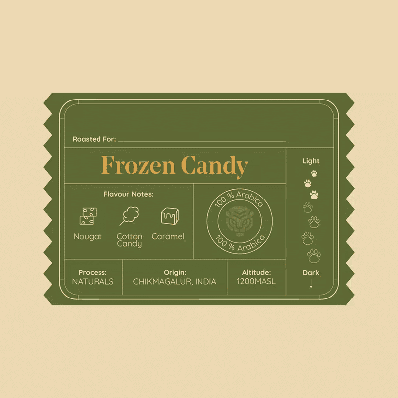 Frozen Candy — Medium roast roast Arabica coffee from Karnataka