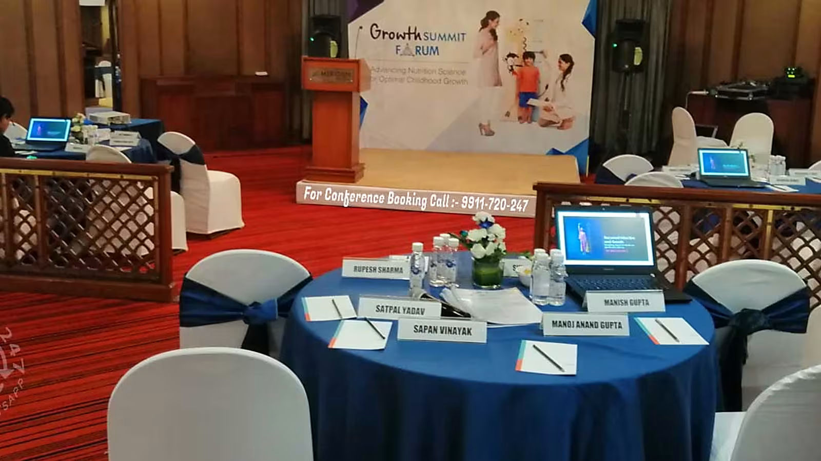 Conference sound and PA setup on rent in Delhi