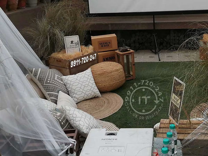 Projector on rent in Delhi for a home movie night