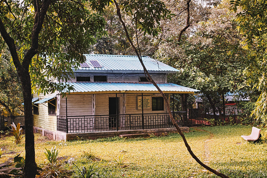 The guesthouse at Karnala sanctuary