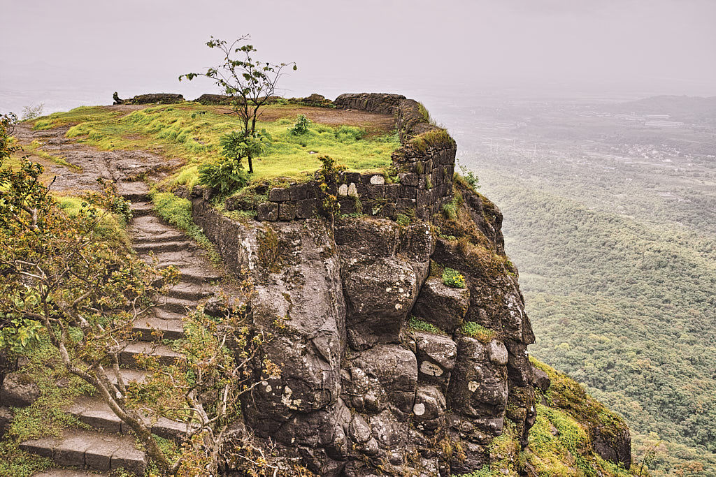 Karnala fort bastions