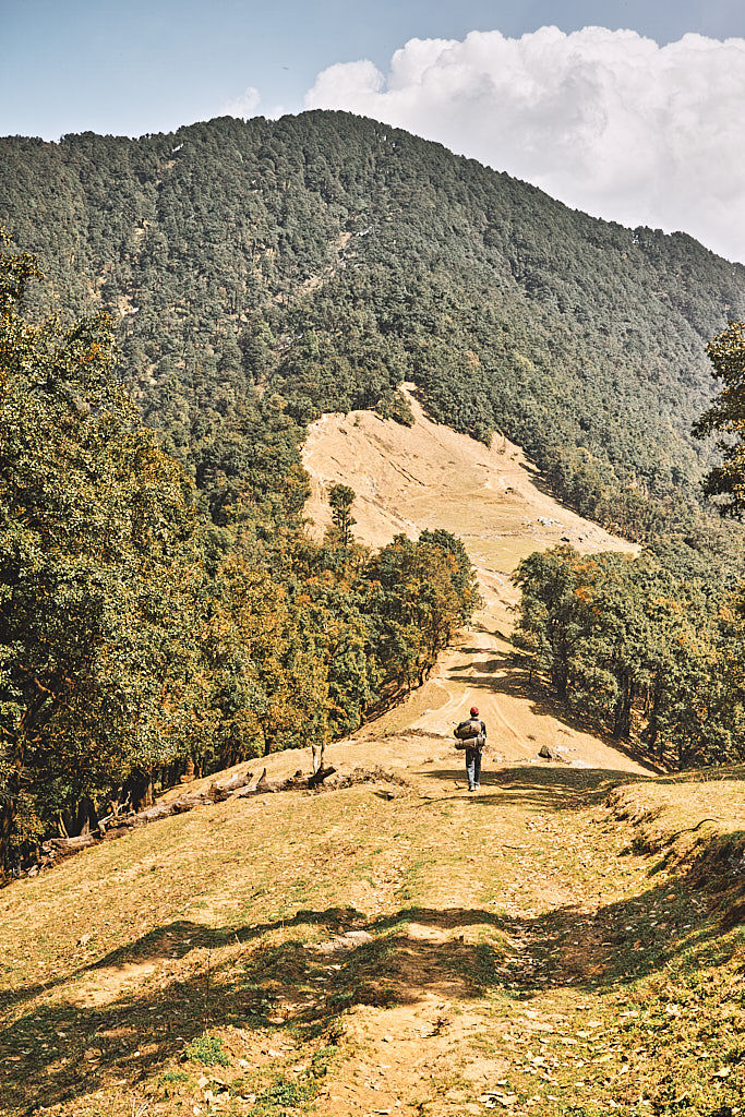 Arriving at Nag Tibba