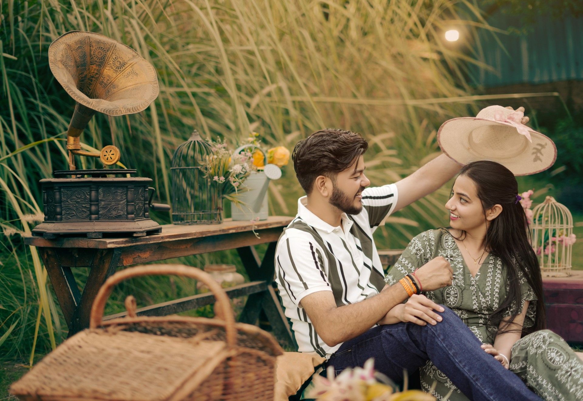 Romantic couple session