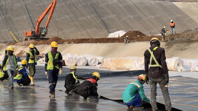Geomembrane Installation