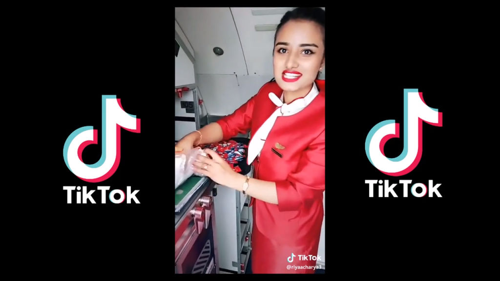 Air Hostesse TikTok Posts 1